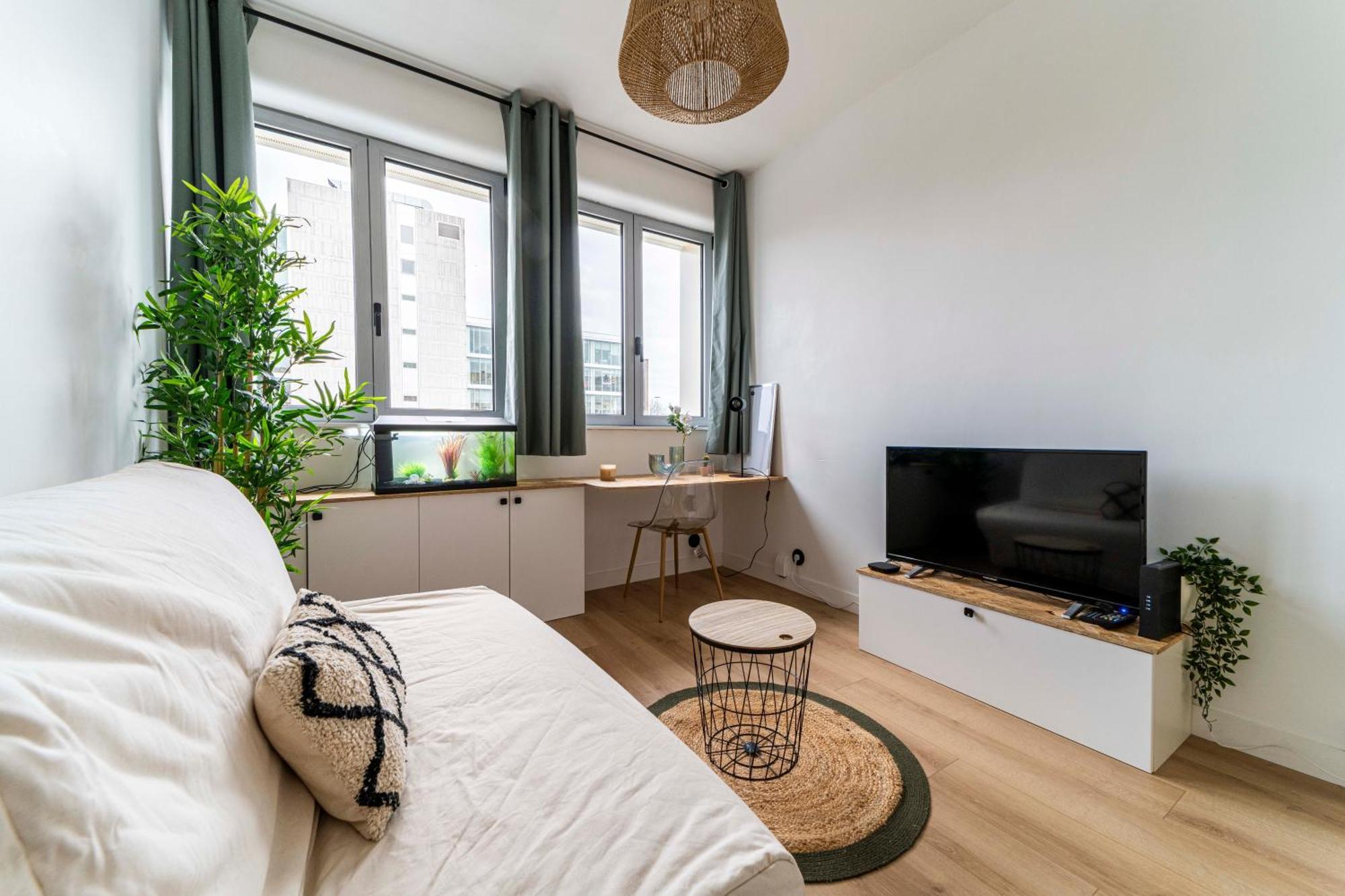 Studio Chaleureux Avec Aquarium Apartment Marcq-en-Baroeul Exterior photo